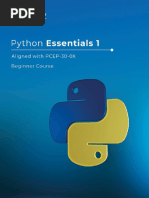 00-Python Essentials 1 (Aligned With PCEP-30-02) | PDF | Python ...