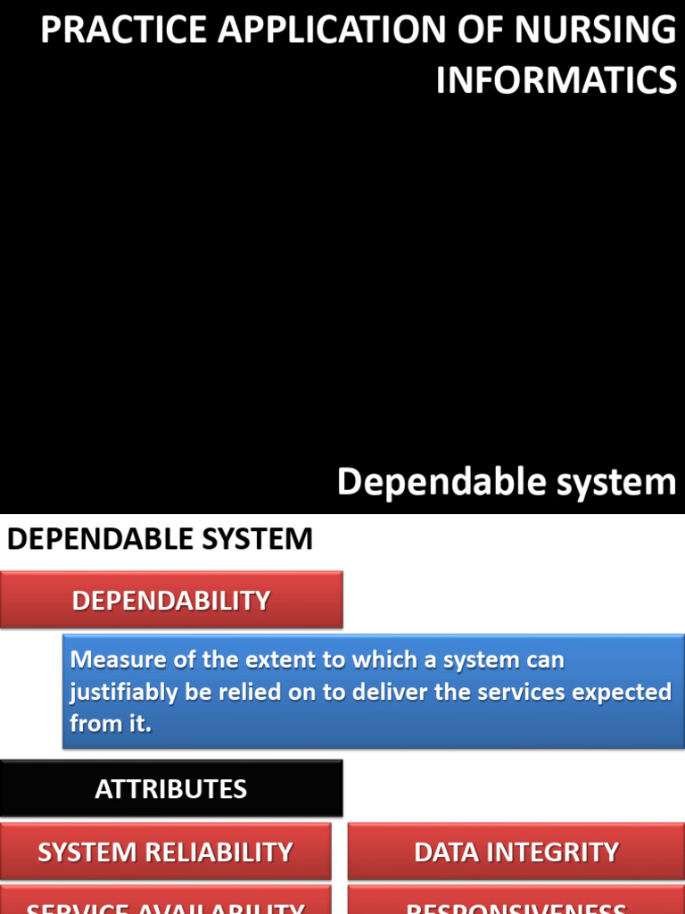 Week+4 Practice+Application+of+Nursing+Informatics | PDF | Reliability ...