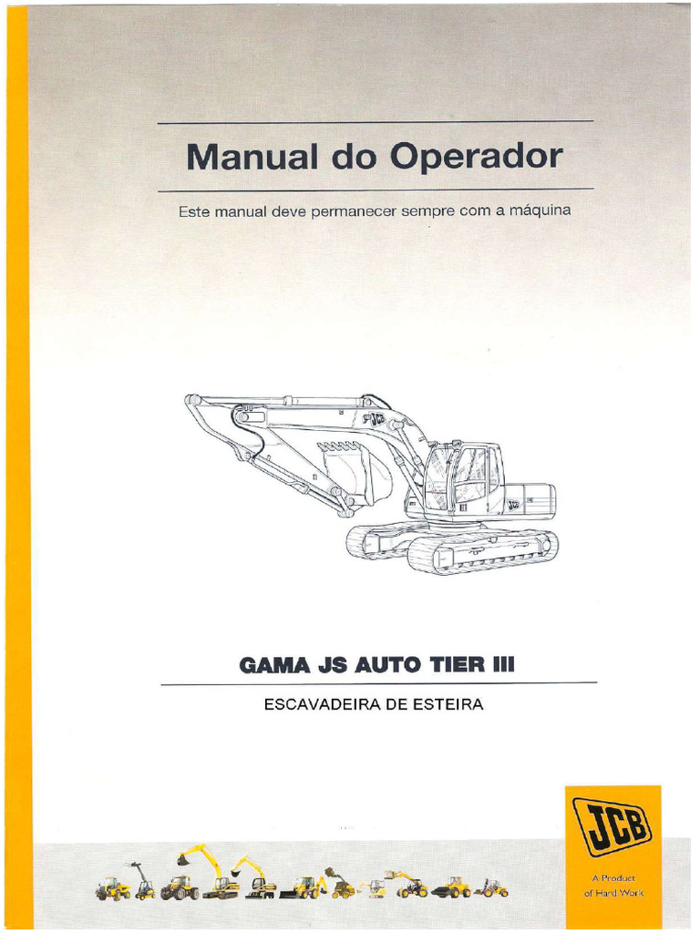 Manual Do Operador JS200 210 220 235 | PDF