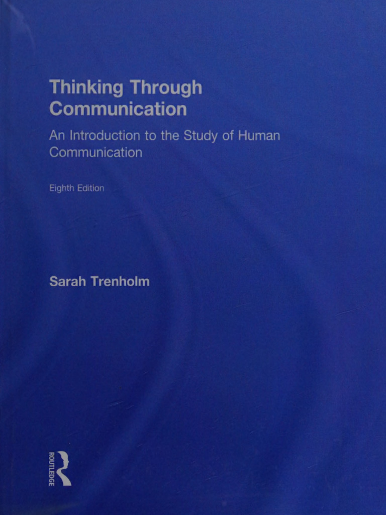洋書 Thinking Through Communication Amazon.com: Thinking Through Communication: An Introduction