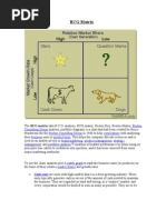 BCG & Ansoff - Model