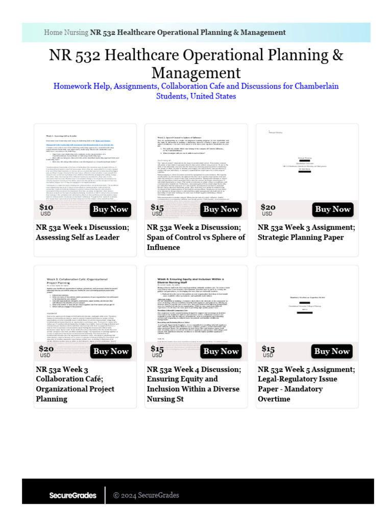 NR 532 Healthcare Management Resources | PDF | Business | Law