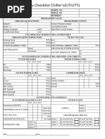 Chiller Preventive Maintenance Checklist | PDF | Leak | Engineering ...