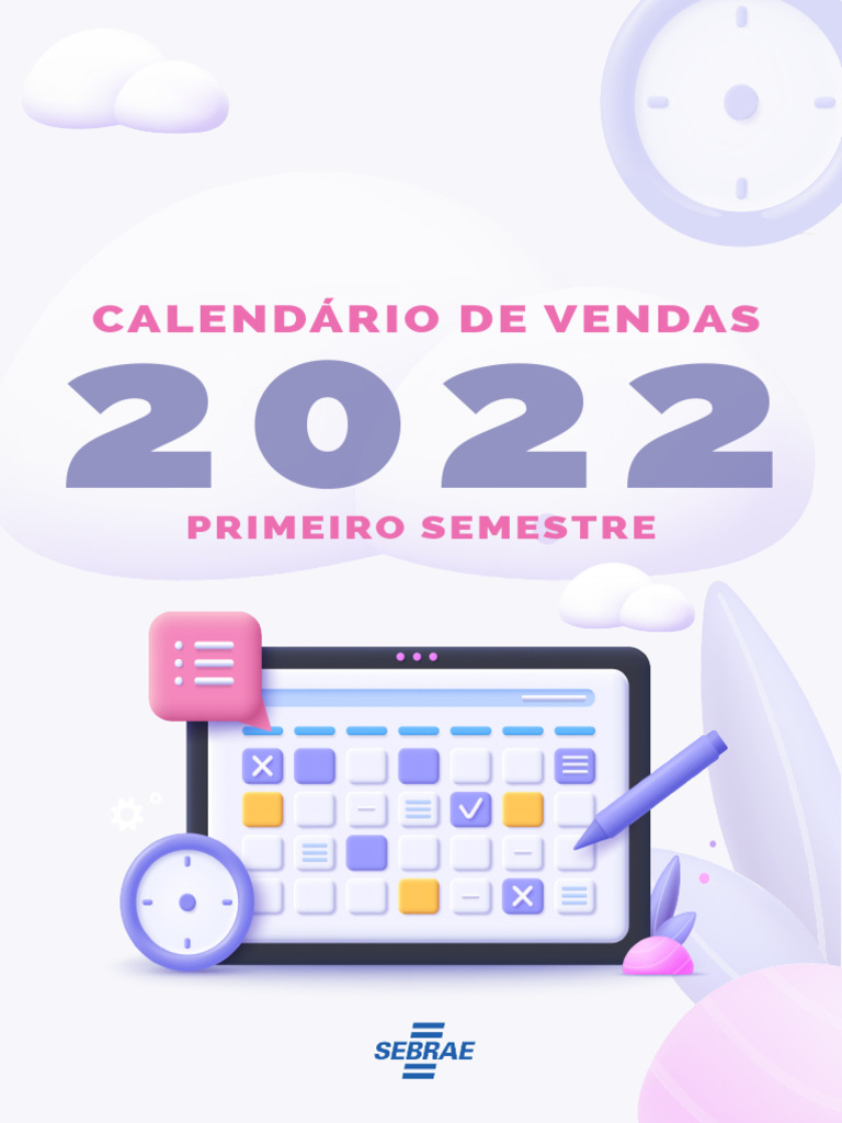 Calendário de Vendas 2022: 1º Semestre | PDF | Marketing | Comunicação