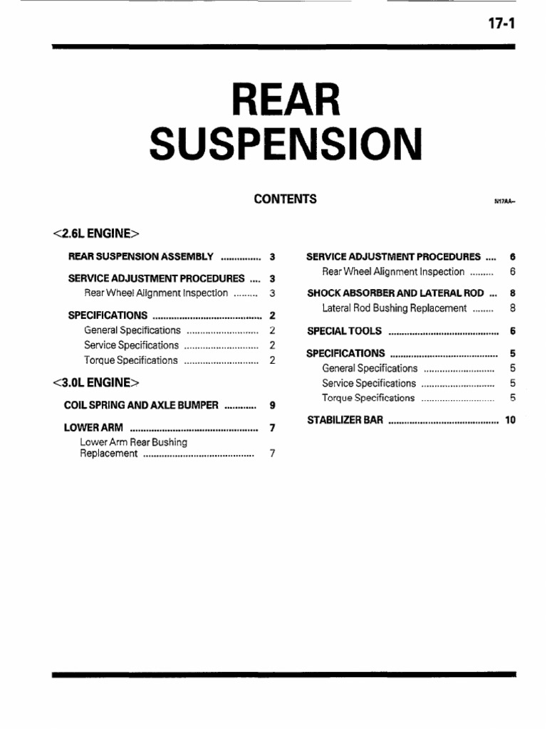 Rear Suspension | PDF | Axle | Motor Vehicle