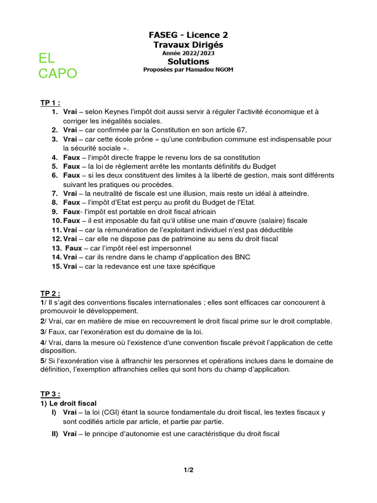 Définition de l'impôt et fiscalité | PDF | Impôts | Économie