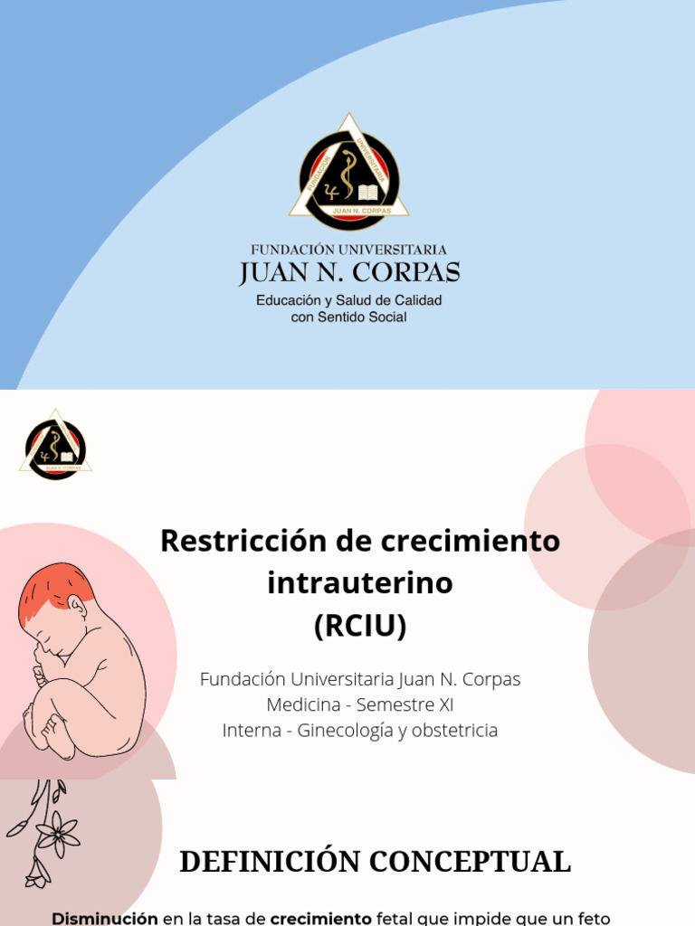 RCIU | PDF | Feto | El embarazo