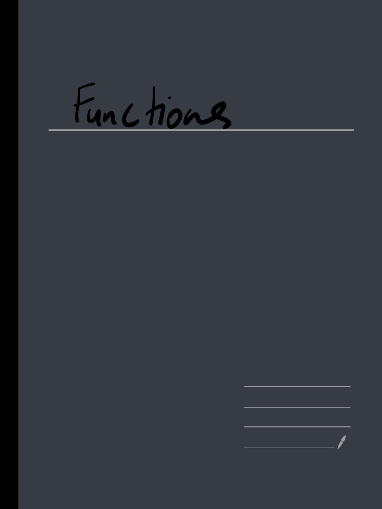 Further Functions Ext 1 | PDF