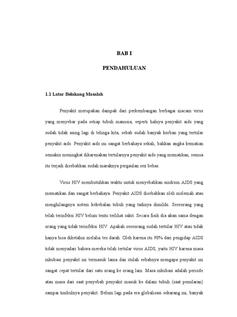 Makalah Virus Hiv
