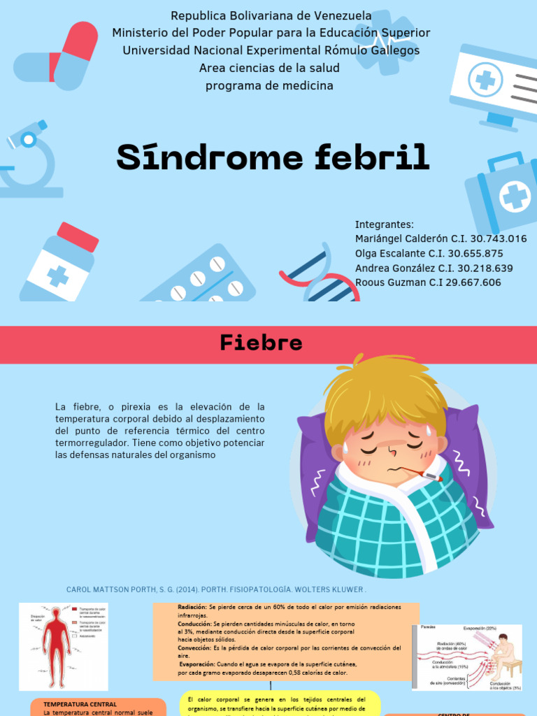 Sindrome Febril | PDF | Termorregulación | Fiebre