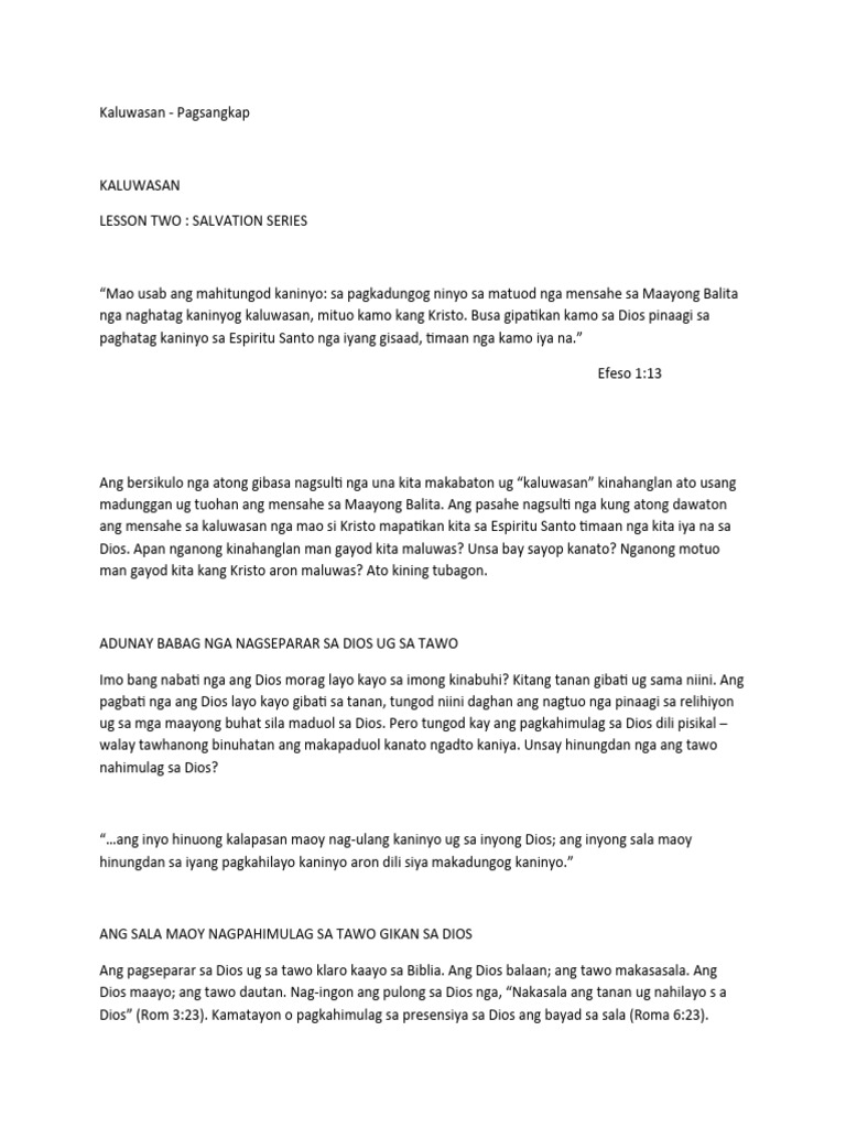 Pagsangkap | PDF