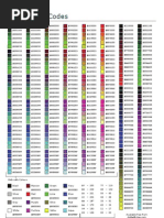 RGB Color Hex Cheat Sheet v1