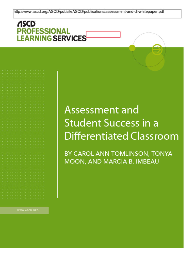 Educator's Guide to Differentiated Success | PDF | Educational ...