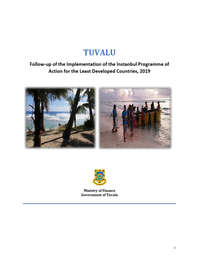 tuvalu_instanbul_report_post_dcc_191219revise | PDF | Agriculture ...