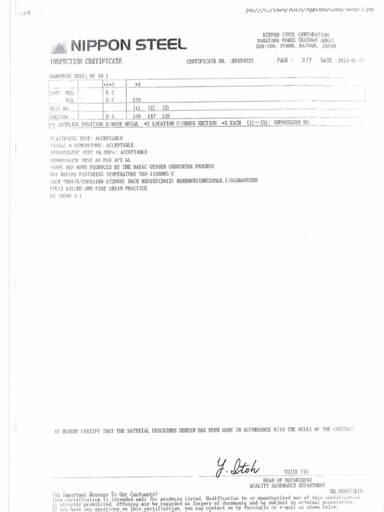 Pipa 4 Inch SCH 40 | PDF
