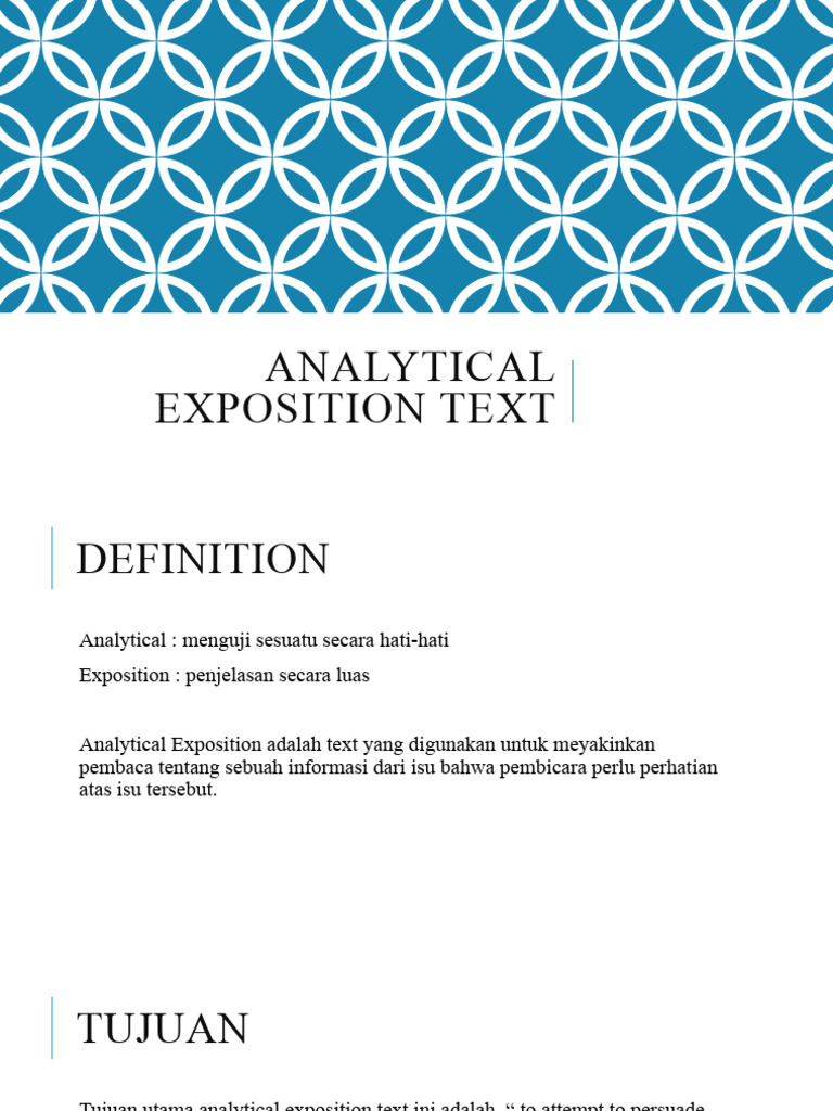 Understanding Analytical Exposition Texts | PDF | Knowledge