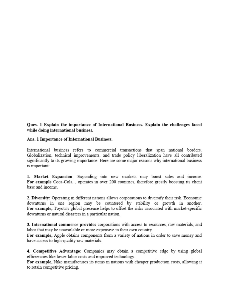 Dmba402 International Business Management | PDF | Cost Of Living ...