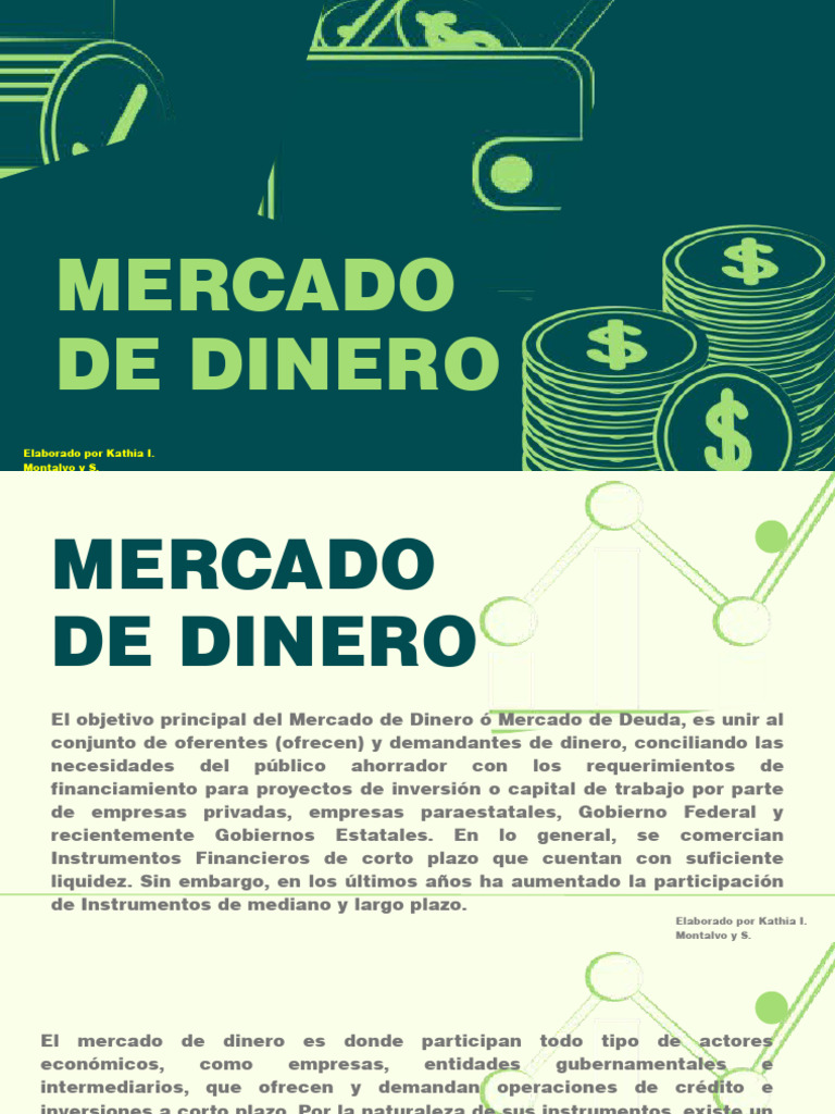 Guía del Mercado de Dinero en México | PDF | Bancos | Dinero