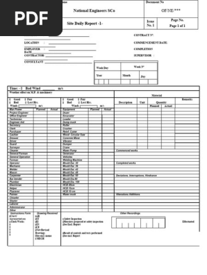 Daily Report