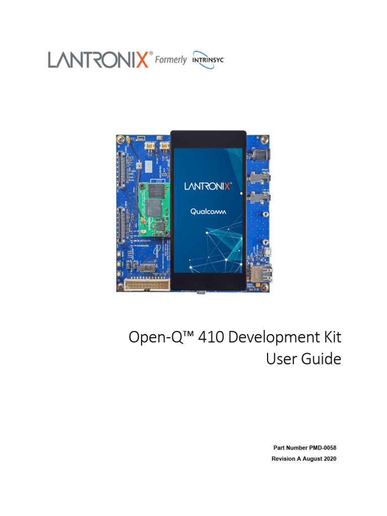 Open-Q™ 410 Development Kit | PDF | Usb | Booting