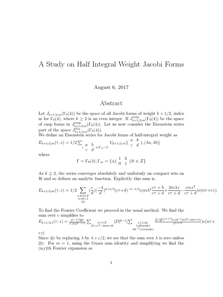 Abstact workshop lecture pdf calculus harmonic analysis