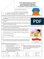 Mat UTFRS 06. Razao e Proporcao Exercicios