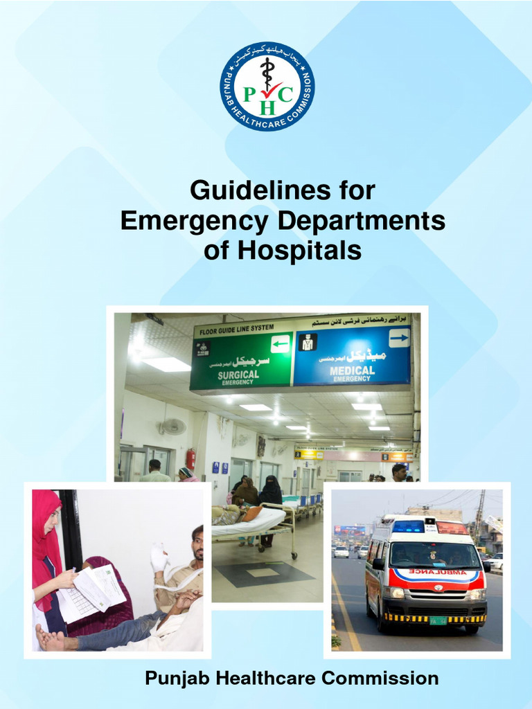 Emergency Department Guidelines | PDF | Emergency Department | Health Care