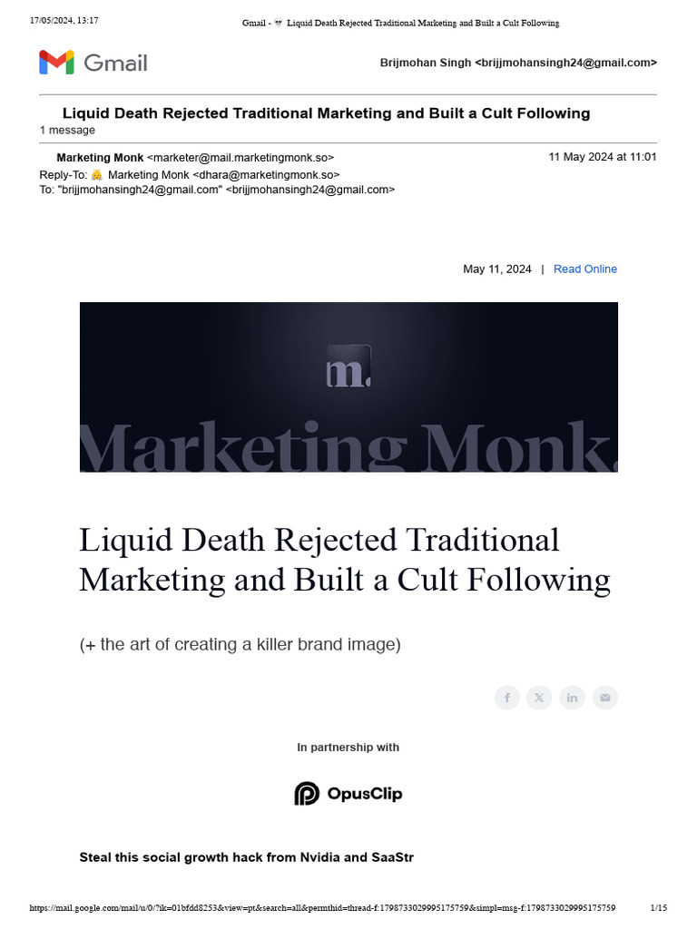 Liquid Death's Cult Marketing Strategy | PDF | Brand | Marketing