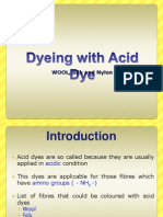 Fibres for Acid Dyes