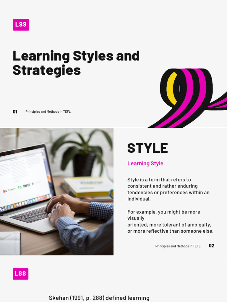 LEARNING STYLES AND STRATEGIES PDF visual data 5