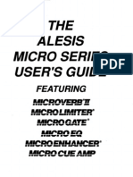 Alesis Micro Series Manual