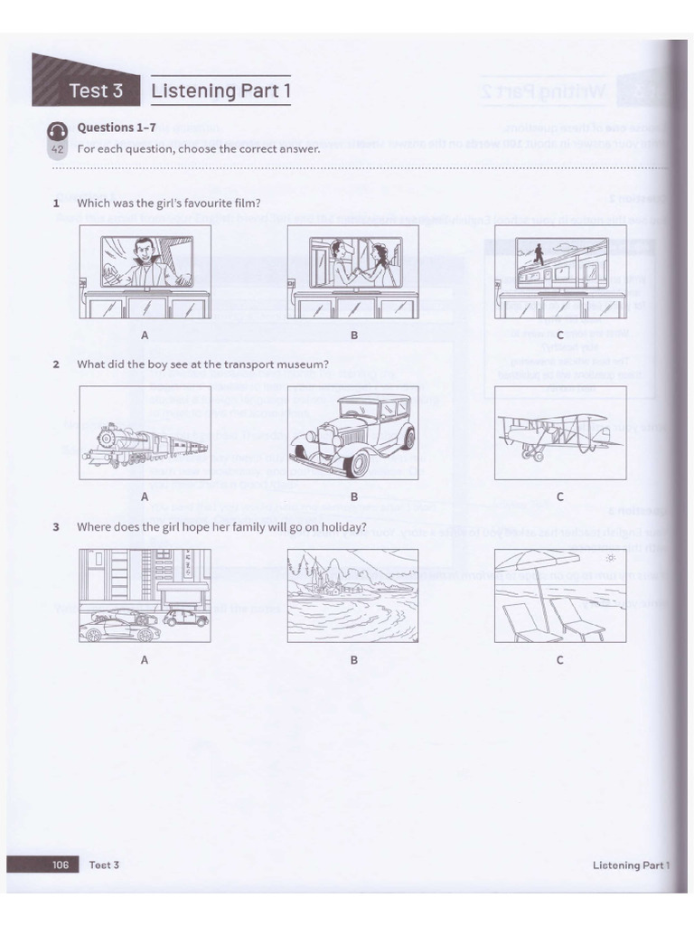 B1+ 2 2 Test1 LIST | PDF