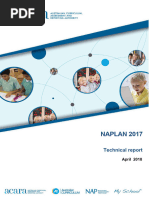 2017 Naplan Technical Report