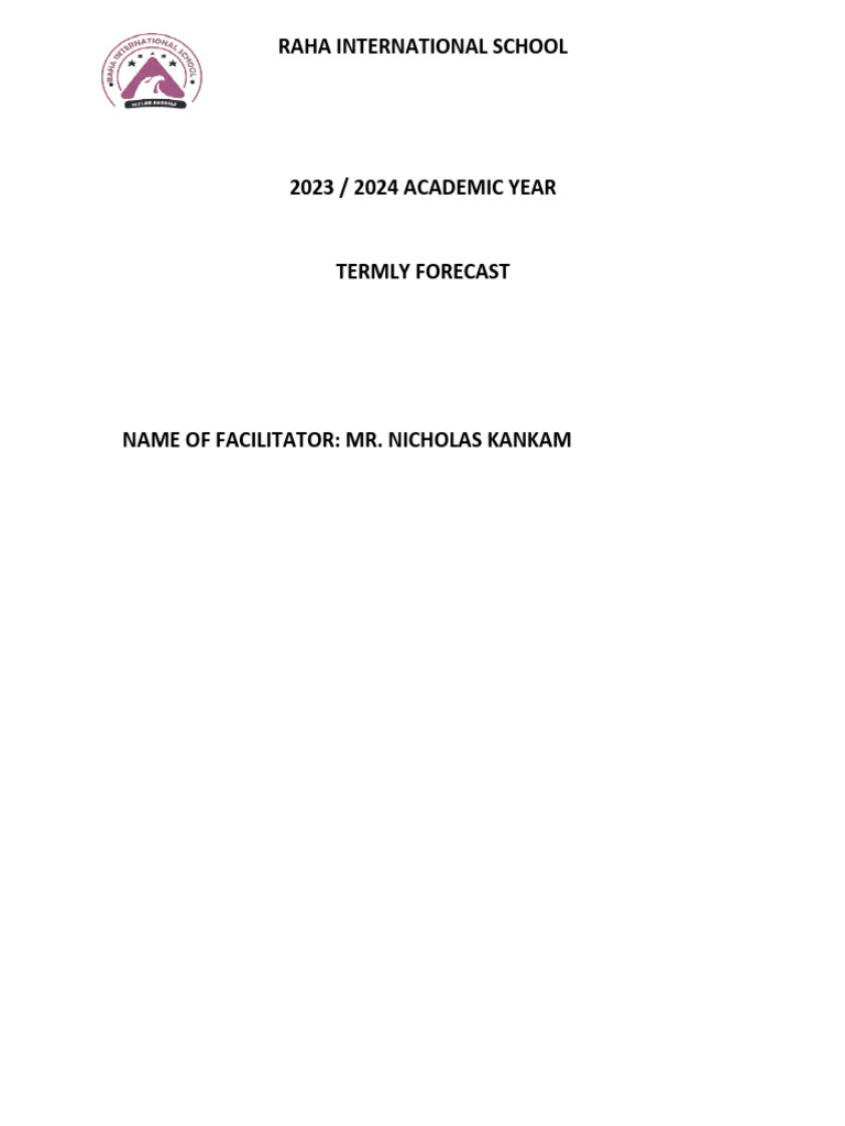 Termly scheme of learning nick pdf learning word