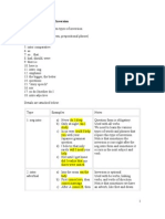 Types of Subject Verb Inversion