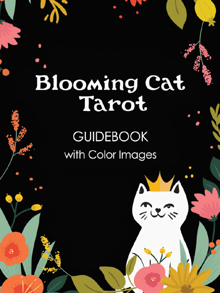 Blooming Cat Tarot Guide Book | PDF