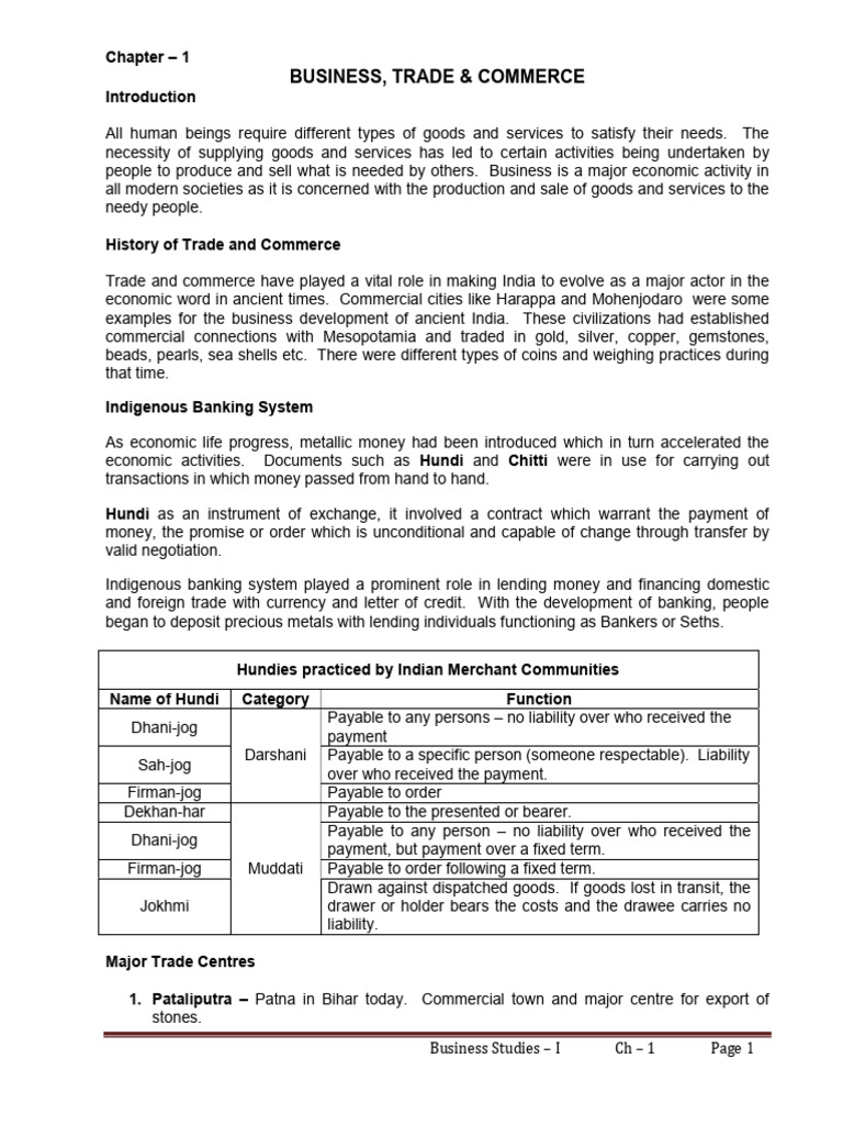 Business, Trade, and Commerce Overview | PDF | Commerce | Goods