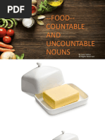 Countable and Uncountable Food Nouns | PDF | Foods | Cuisine
