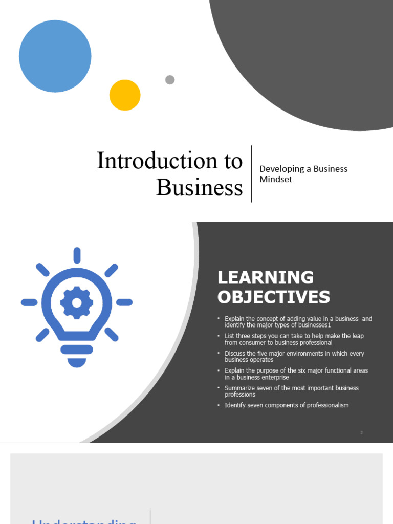 Introduction To Business Chap 1 | PDF | Competitive Advantage | Business