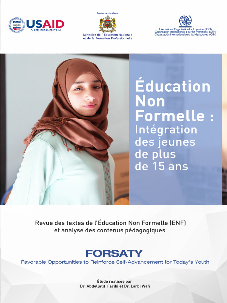 Analyse de l'Éducation Non Formelle au Maroc | PDF | Pédagogie ...