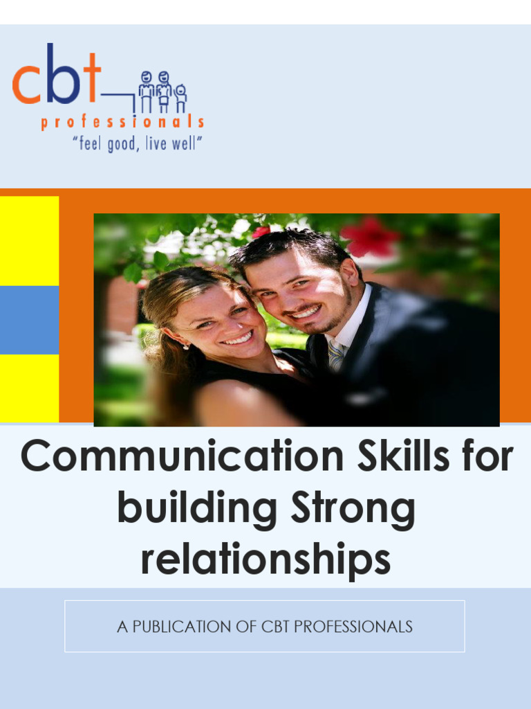 Communication Skills For Building Strong Relationships | PDF ...