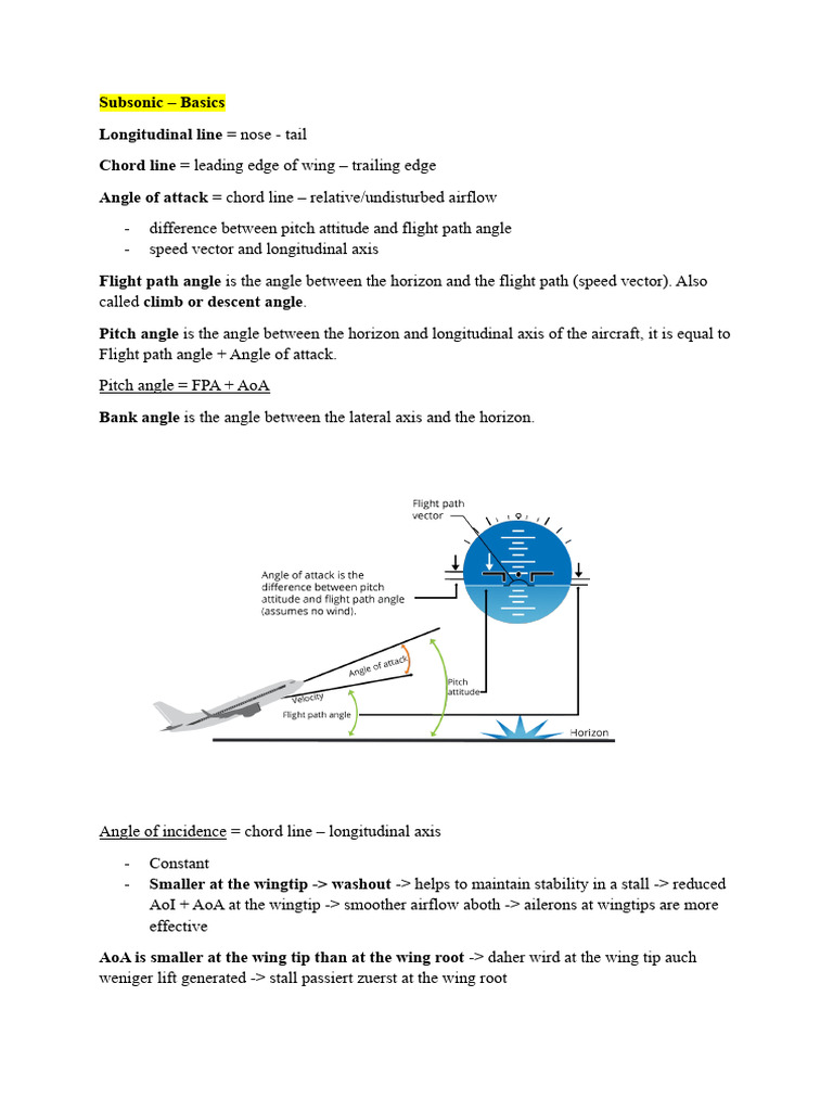 PoF 1 | PDF | Lift (Force) | Airfoil