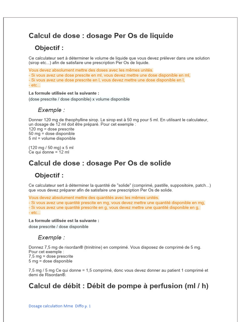 elfbar nachfüll pod läuft aus Calcul de Dose | PDF