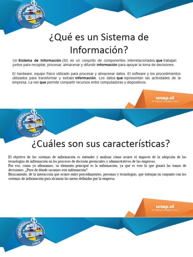 Sistema de Información: Definición y Ciclo de Vida | PDF | Bases de ...