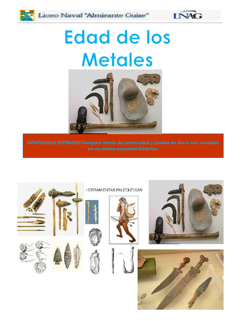 Herramientas en la Edad de los Metales | PDF