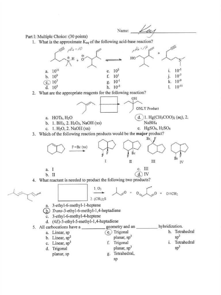 Exam 3 V1 W24 KEY | PDF