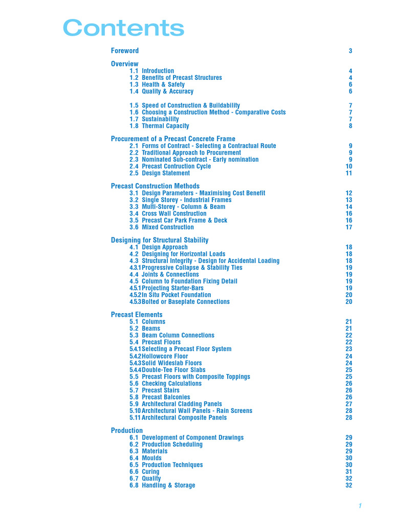 Precast Concrete Construction Guide | PDF | Precast Concrete | Concrete