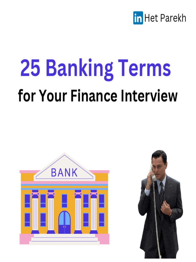 25-banking-terms-for-your-finance-interview-pdf-loans-banks