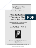 "Die Zauberflöte" "The Magic Flute": 2. Aufzug / Act 2