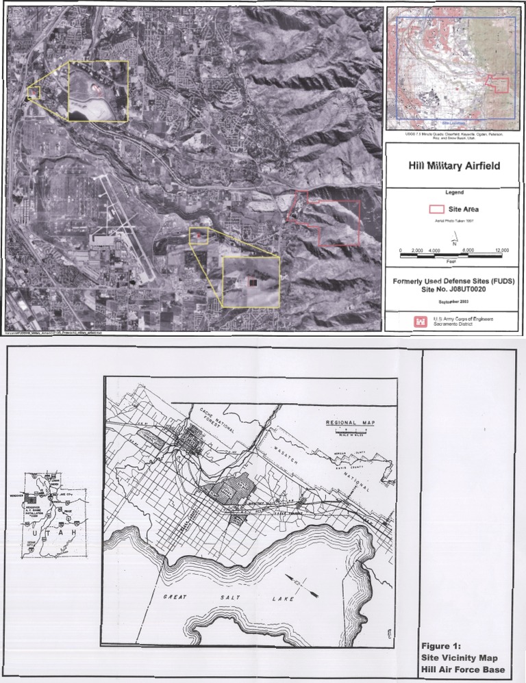 Hill Air Force Base Map (2003) | PDF